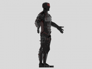alien robot character 3D Model