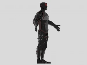 personnage de robot extraterrestre Modèle 3D