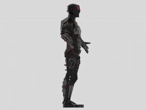 alien robot character 3D Model