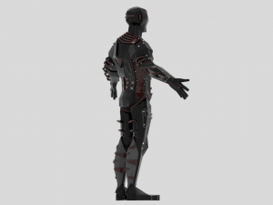 alien robot character 3D Model
