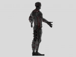 personnage de robot extraterrestre Modèle 3D