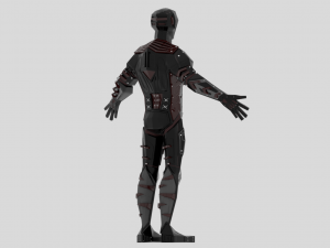 alien robot character 3D Model