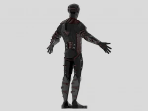 personnage de robot extraterrestre Modèle 3D