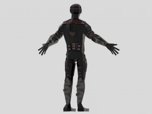 personnage de robot extraterrestre Modèle 3D