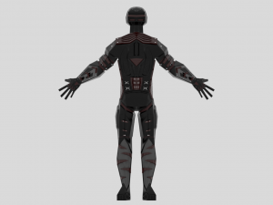 alien robot character 3D Model