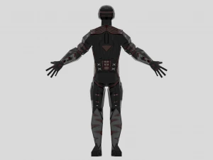 personnage de robot extraterrestre Modèle 3D