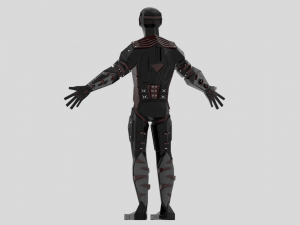 alien robot character 3D Model