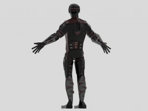 personnage de robot extraterrestre Modèle 3D