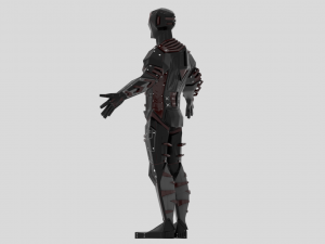 alien robot character 3D Model