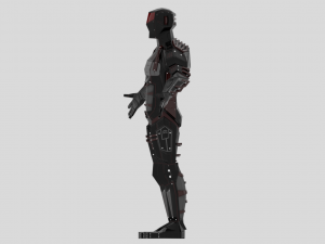 alien robot character 3D Model