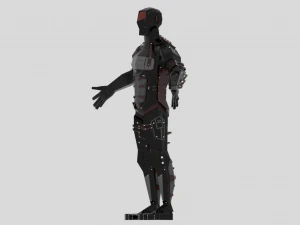 personnage de robot extraterrestre Modèle 3D