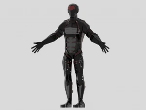 personnage de robot extraterrestre Modèle 3D