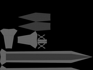 armored robot character Modello 3D