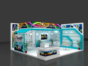 exhibition stall 3D Model