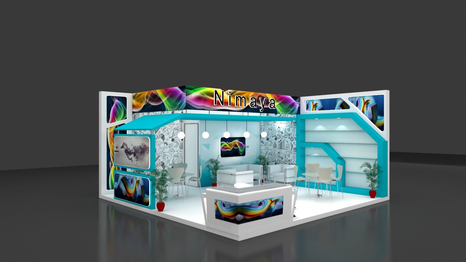 Exhibition Stall Free 3d Model In Other 3dexport