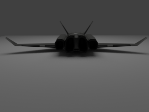 space fighter 01 3D मॉडल