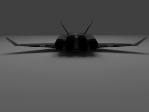space fighter 01 3D Model