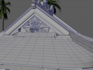one pillar pagoda of vietnam 3D Model