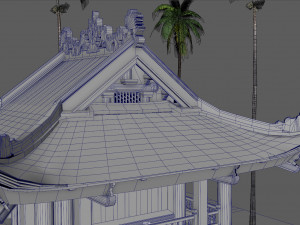 one pillar pagoda of vietnam 3D Model