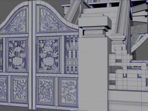 one pillar pagoda of vietnam 3D Model