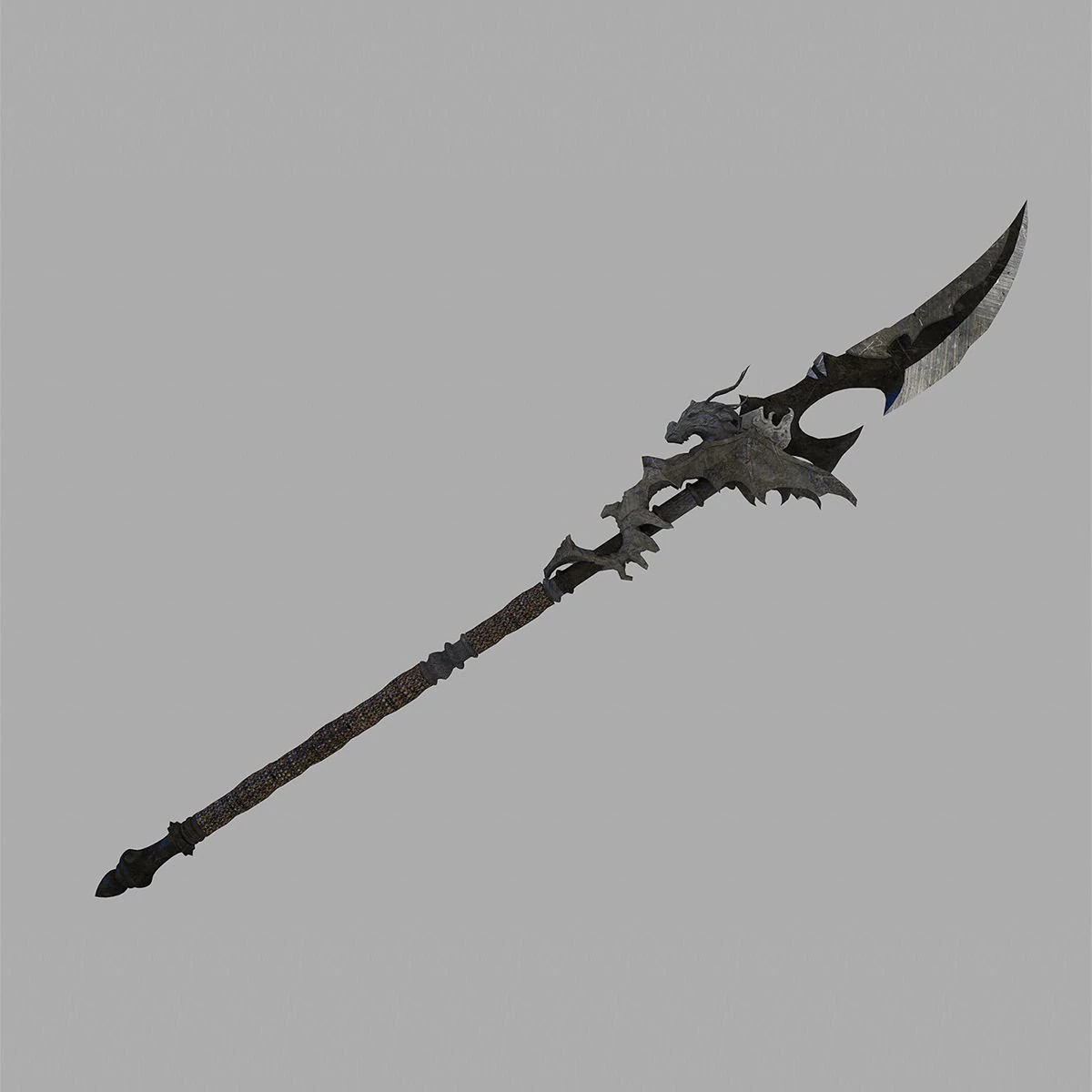 dragon spear 3D Model .c4d .max .obj .3ds .fbx .stl .blend