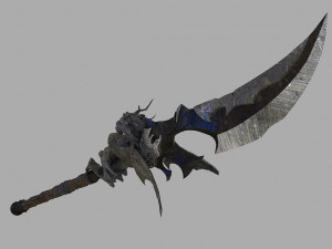 dragon spear 3D मॉडल