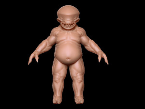 demon base 3D मॉडल
