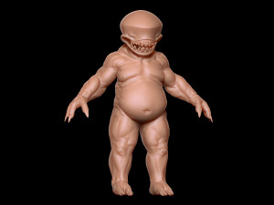 demon base 3D मॉडल