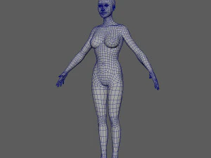 महिला बेसमेश 3D मॉडल