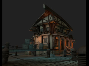 house game 2 3D Model
