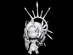leona chibi of lol 3D प्रिंट मॉडल