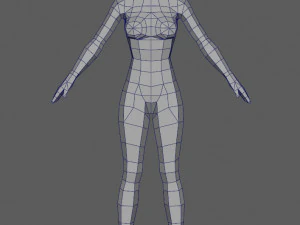 base female 2 3D Model