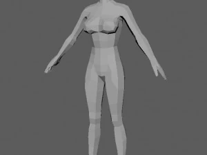 base female 2 3D Model