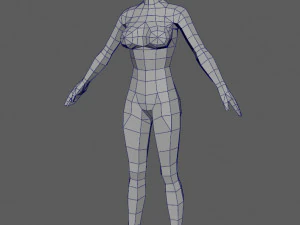 base female 2 3D Model