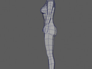 base female 2 3D Модель
