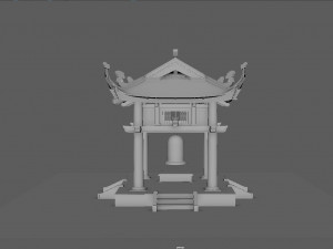 bell tower of vietnam 3D मॉडल