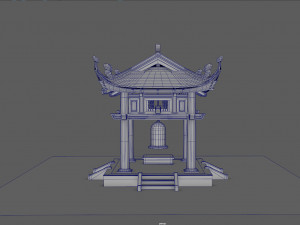 bell tower of vietnam 3D मॉडल