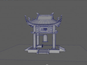 bell tower of vietnam 3D मॉडल