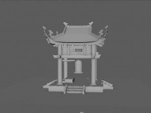 bell tower of vietnam 3D मॉडल