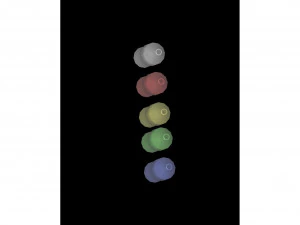 r&oacute;żne butelki Model 3D