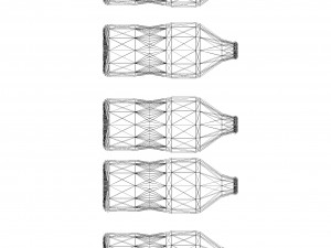 various bottle 3D मॉडल