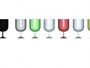 glass 3D 모델