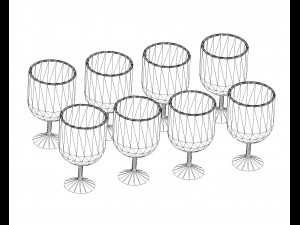 glass 3D 모델