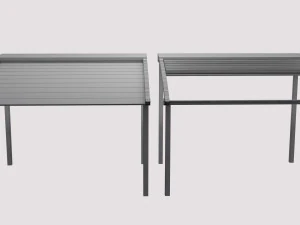 awning open and closed 3D Model