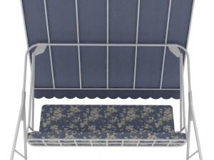 garden bench swing 3D Модель