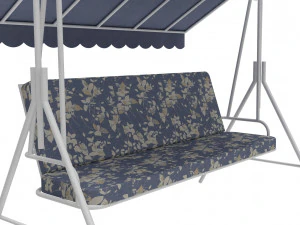 정원 벤치 그네 3D 모델