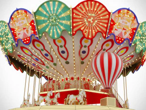 carousel funfair 3D Model