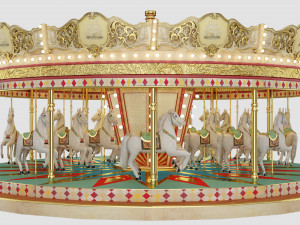 Carousel 3D मॉडल
