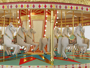 Carousel Modèle 3D