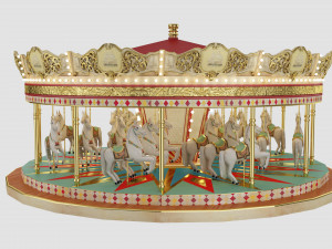 Carousel Modèle 3D